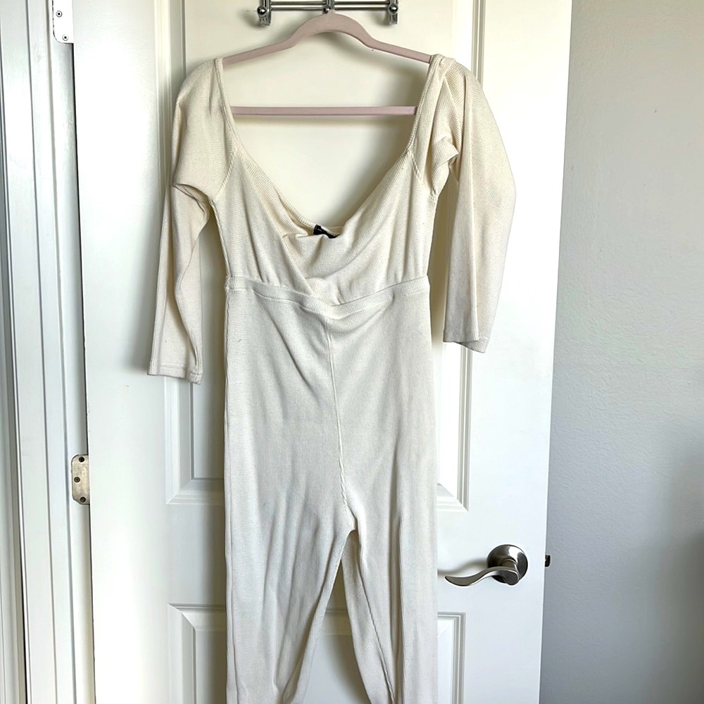 Pretty Little Thing Ribbed Jumpsuit